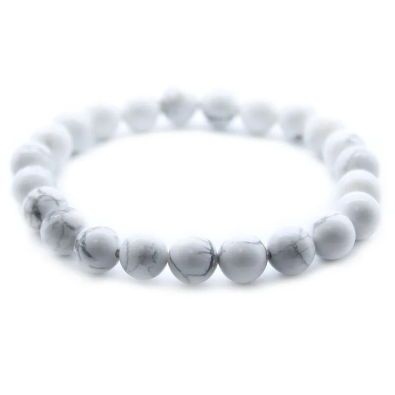 Bracciale Energetico - Scheggia di Jaspe Bianco — foto 1