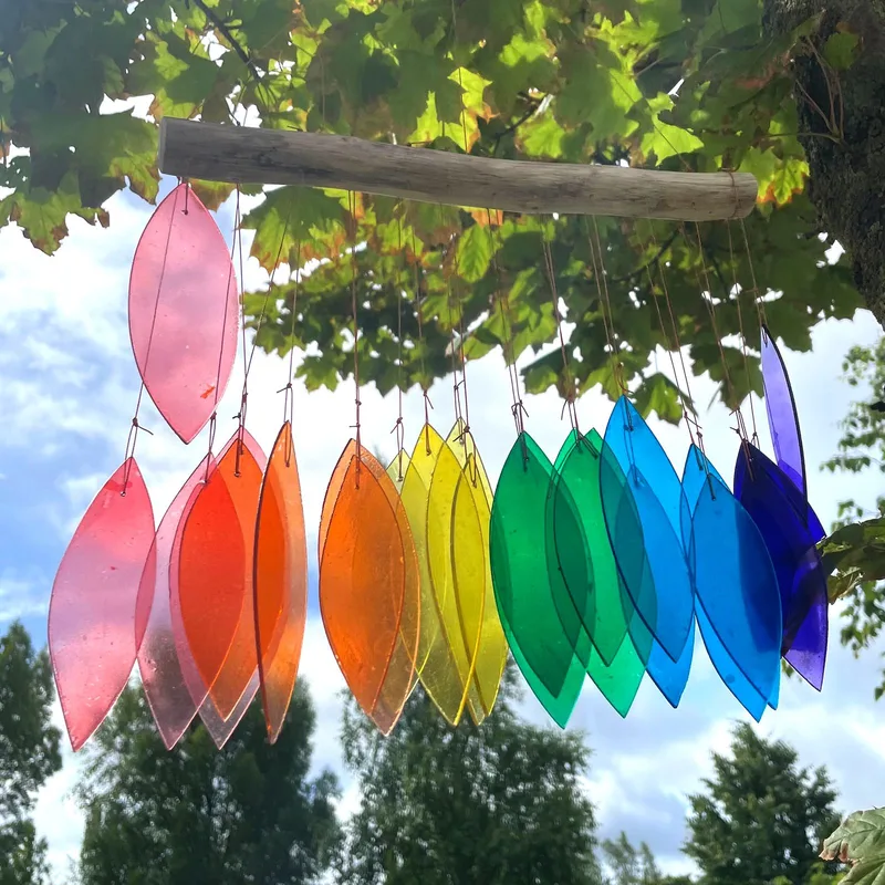 Rainbow Glass Chime Assorted — foto 1