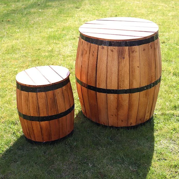 Beer Barrel Table Naturale — foto 2