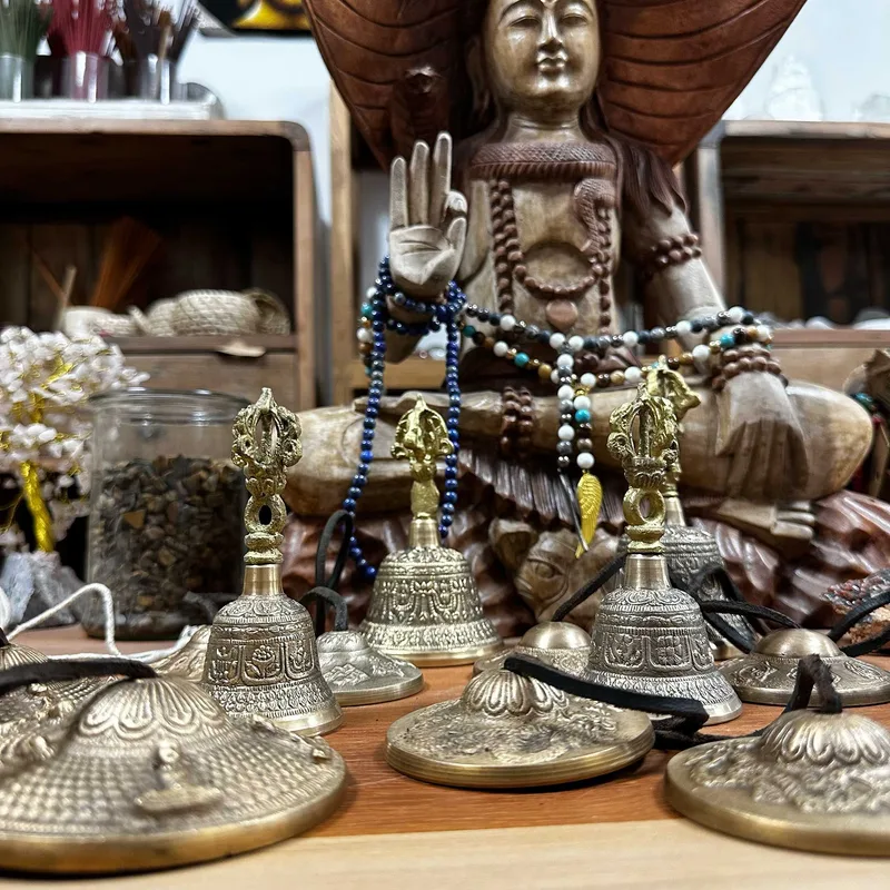 Large Tibetan Tingsha Bell - 8x15cm — foto 1