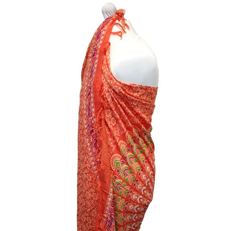 Pink Rosa Mandela Sarong — foto 1