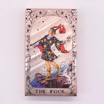 Rosa Oro Foil Tarot Card Set Moon Phase with booklet — foto 2