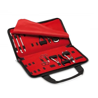 Eurostil Set Manicura Pedicura Estuche con 11 strumenti (marchi, sigle, numeri e ml/gr invariati): 1un