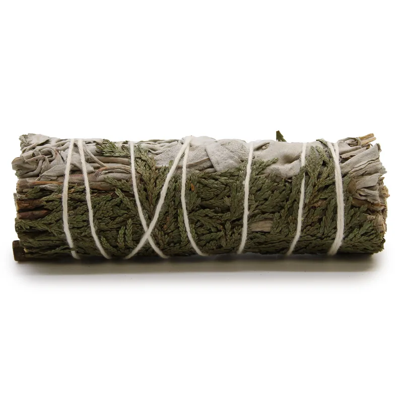 Smudge Stick - Bianco Sage & Cedar 10cm — foto 1