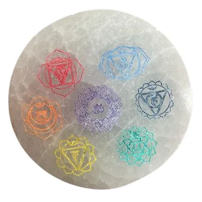Small Charging Plate 8cm - Chakra Design - colour — foto 2