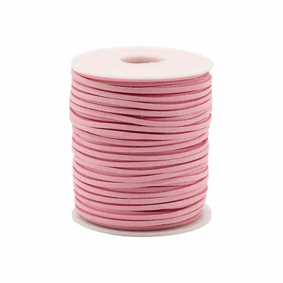 Bulk Roll Pendant Cord - 2.5mm x 45m - Pink A064 — foto 2