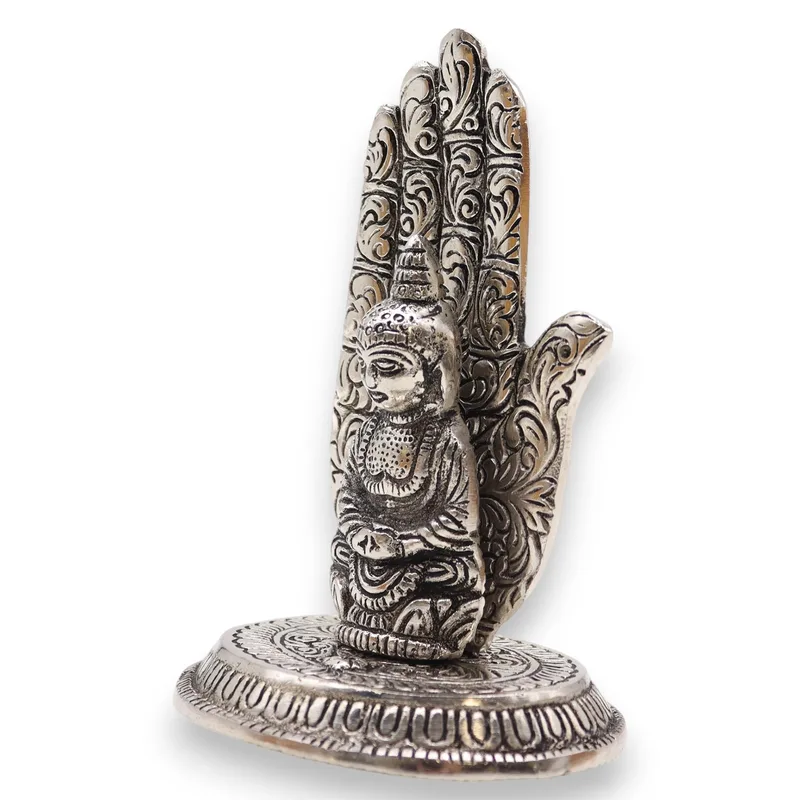 Hand Buddha Incenso Porta 13x9cm — foto 3
