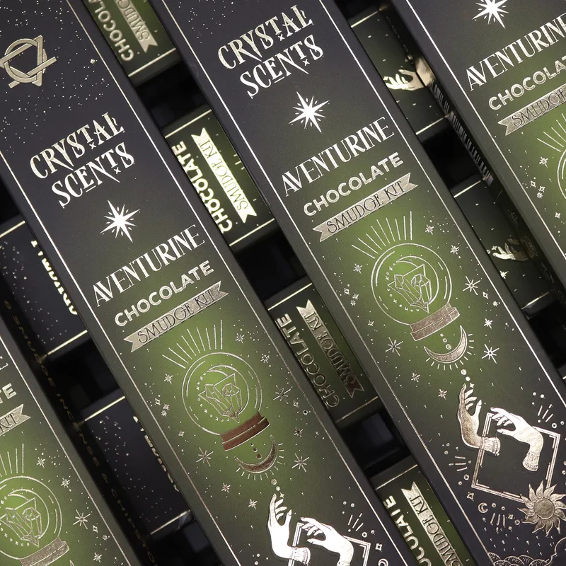 Aventurine Crystal Scents Smudge Incenso - Chocolate — foto 5