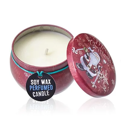 Art Tin Candela - Vintage Christmas