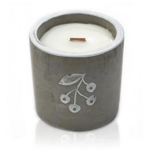 Med Concrete Soy Candela Berrys Juniper & Dolce Gin