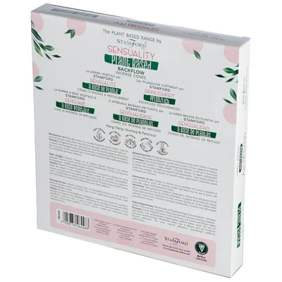 Plant Based Backflow Incenso Cones Sensuality
