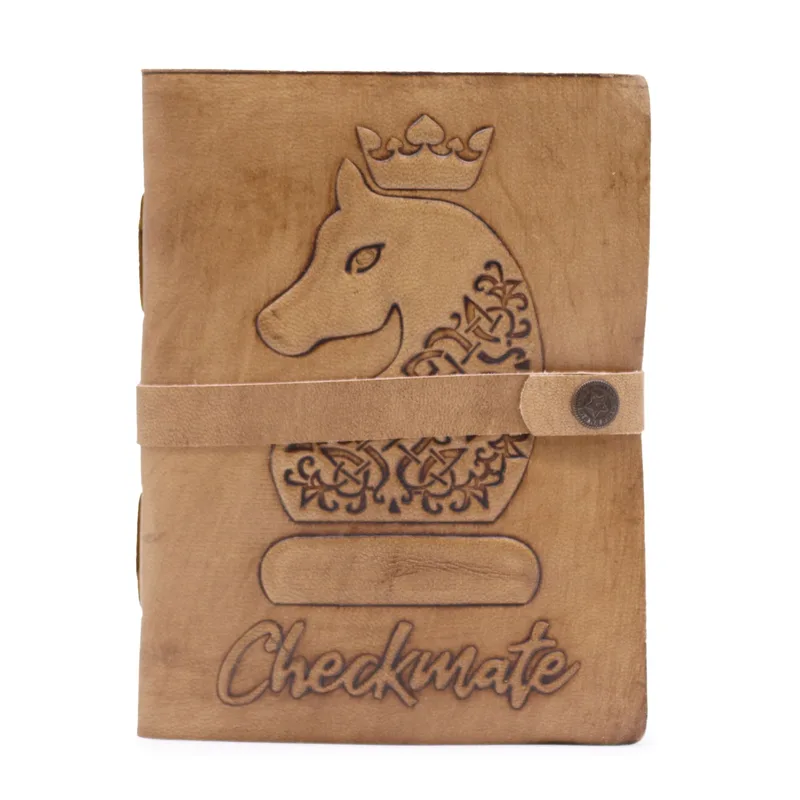 Checkmate Book Light Tan 200 pages decle-edged 20x15cm — foto 3