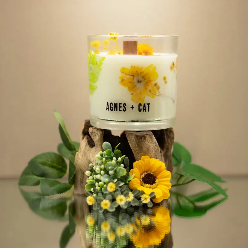Agnes + Cat Botanical Soy Cera Candela Rydal Oudh — foto 6