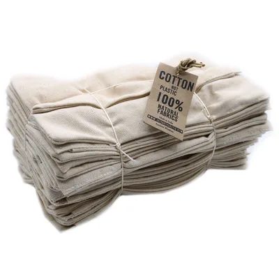 Pezzato in cotone da 20 oz, Non stampato