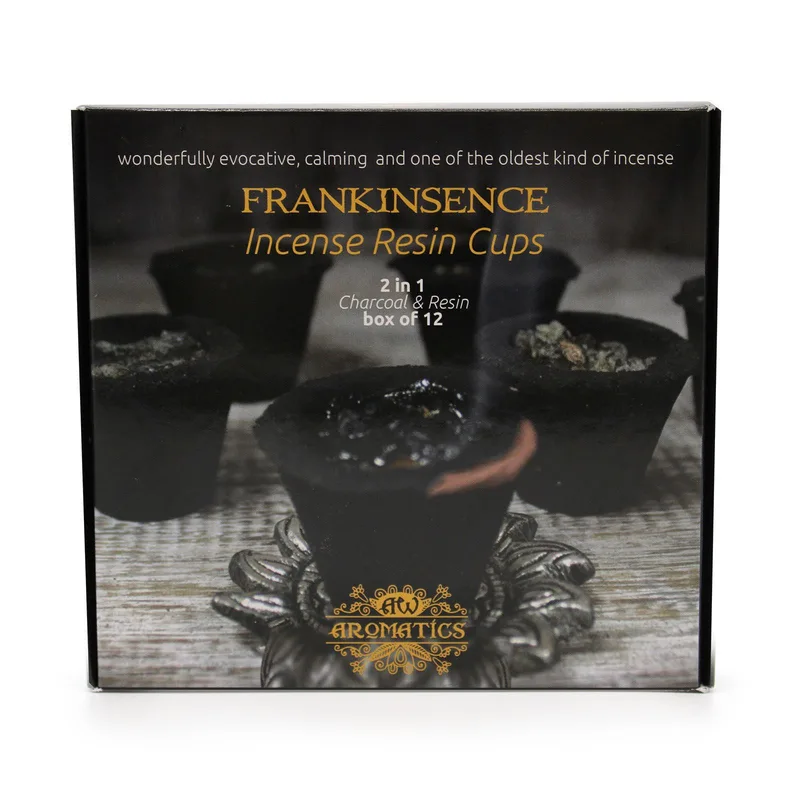 Scatola of 12 Resin Cups Frankinsence — foto 3