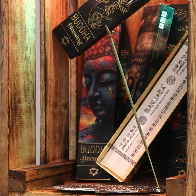 Banjara Buddha Incenso – Boxed Gift Set — foto 6
