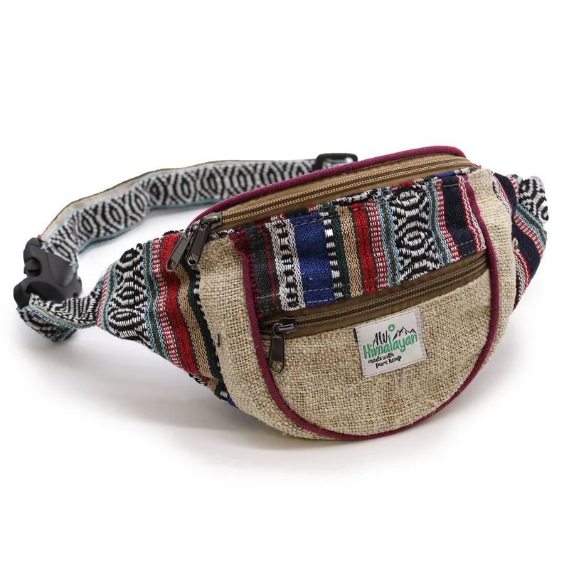 Bum Bag Hemp & Cotton Random Design — foto 6