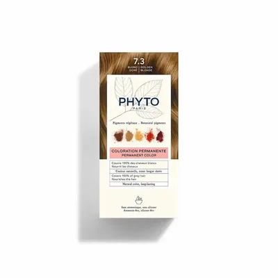 Phyto Hair Colour By Phytocolor 7.3 Golden Blonde 180g
