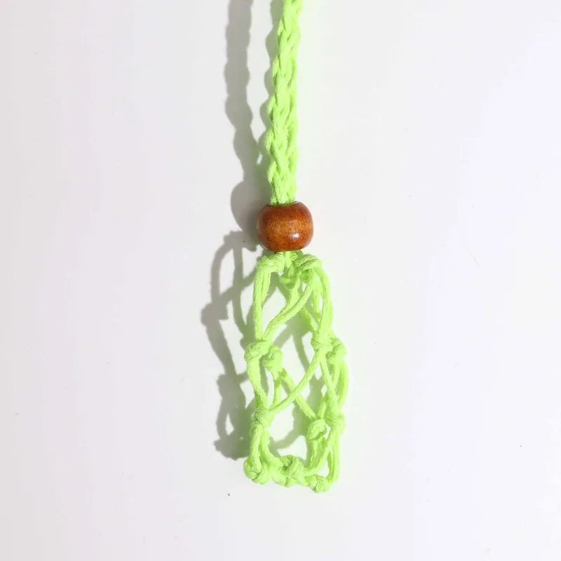 Crystal Gemstone Necklace Cord 45cm/18inch - Verde — foto 2