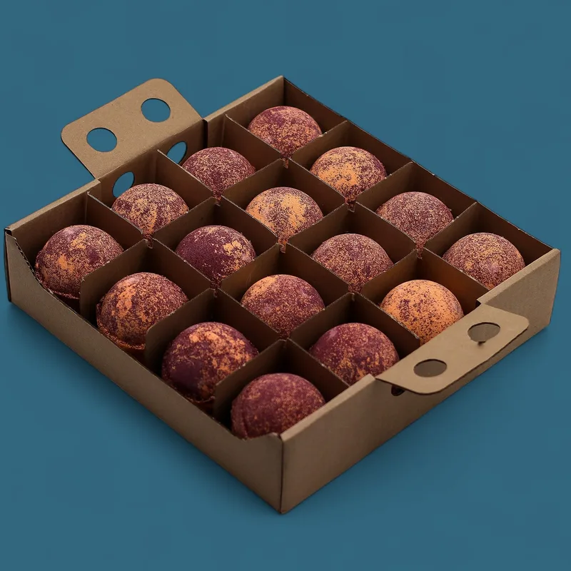 Chocolate & Arancia Bagno Bomba - 180g — foto 3