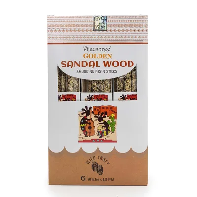 Golden Sandal Legno Smudging Resin Sticks - 30g — foto 1