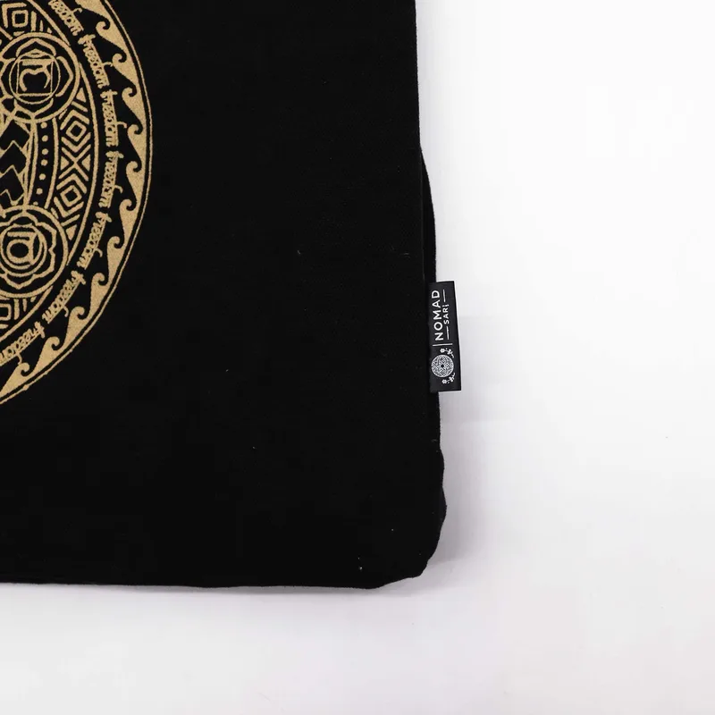 Oversized Tote Bag Chocolate Stonewash 14oz Freedom Chakra — foto 2
