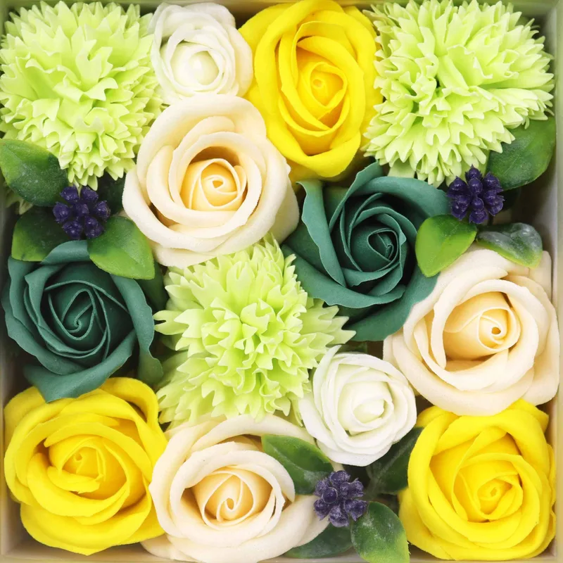 Square Scatola Spring Celibrations Yellow & Greens — foto 2