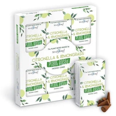 Plant Based Incenso Cones Citronella & Lemongrass