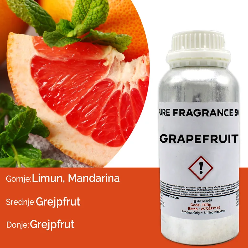 Grapefruit Puro Profumo Olio 500ml — foto 3