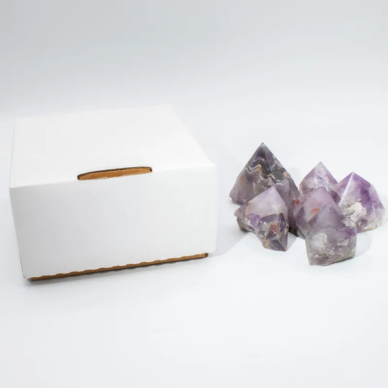 Gemstone Top Polished Points Amethyst A grade — foto 4
