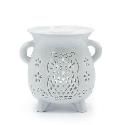 Caildren Olio Bruciatore - Owl - Bianco — foto 1