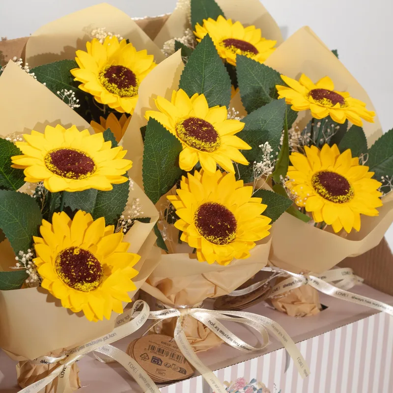 Sapone Fiore - Two Sunflower Bouquet — foto 5