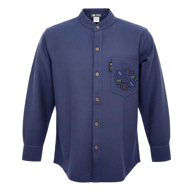 Nomad Sari Kathmandu Shirt Indigo XL — foto 4