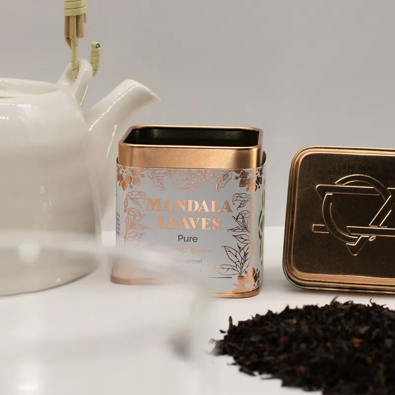 50g Organic Cannella Nero Tè — foto 5
