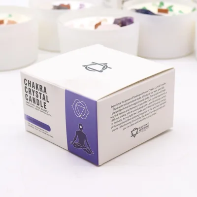 Chakra Crystal Candele - Third Eye Chakra — foto 3