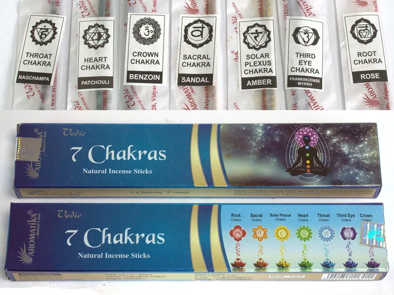 Vedic -Incense Sticks - 7 Chakra — foto 1