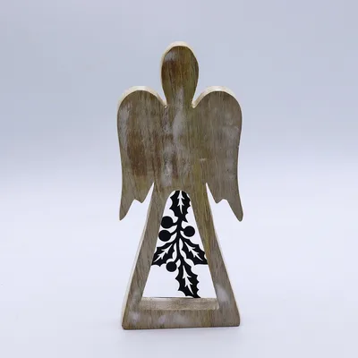 Mango Legno Angel - Whitewash with Iron Decor Cut Out — foto 2