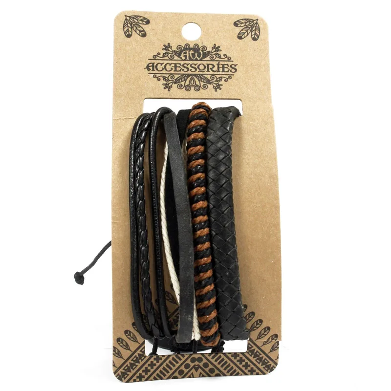 Mens Bracelet Sets - Dark & Handsome (asst) — foto 3