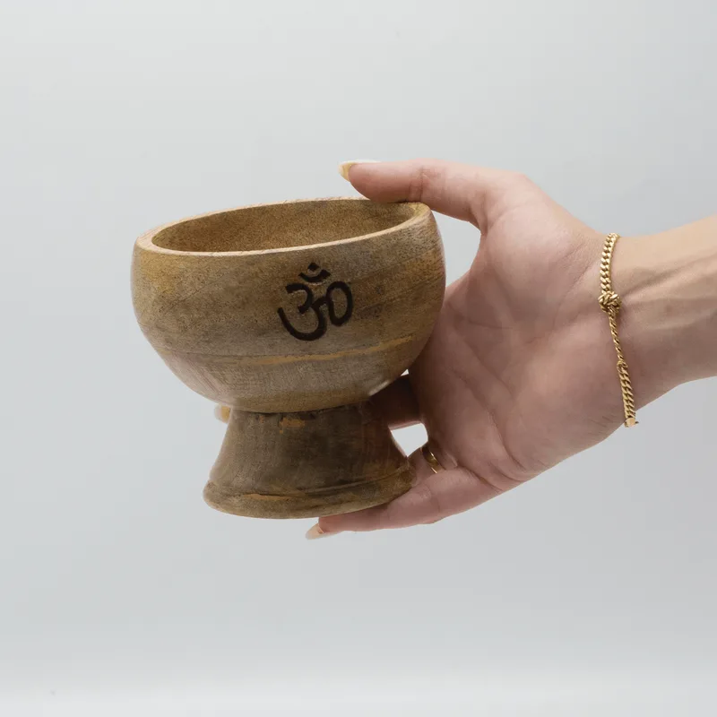 Lrg Ritual Bowl Incenso Cone Porta 11x10 cm Albero of Life