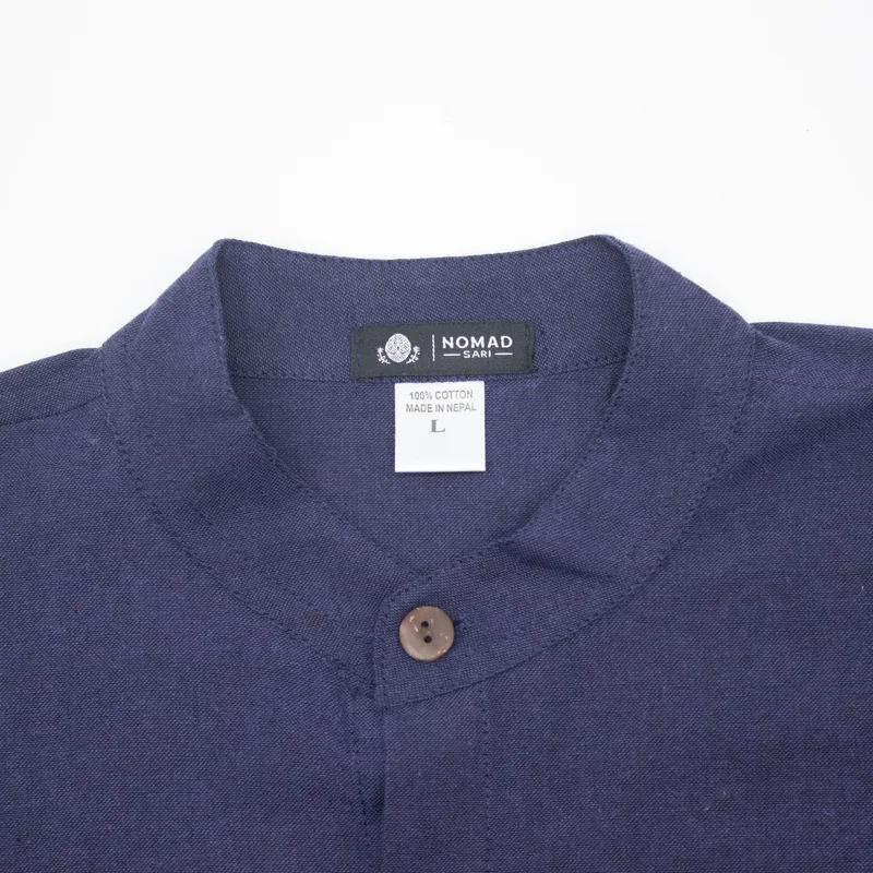 Nomad Sari Kathmandu Shirt Indigo Medium — foto 5