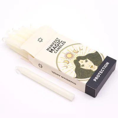Manifest Magic Candele (pack of 12) - Ivory - Protection — foto 1