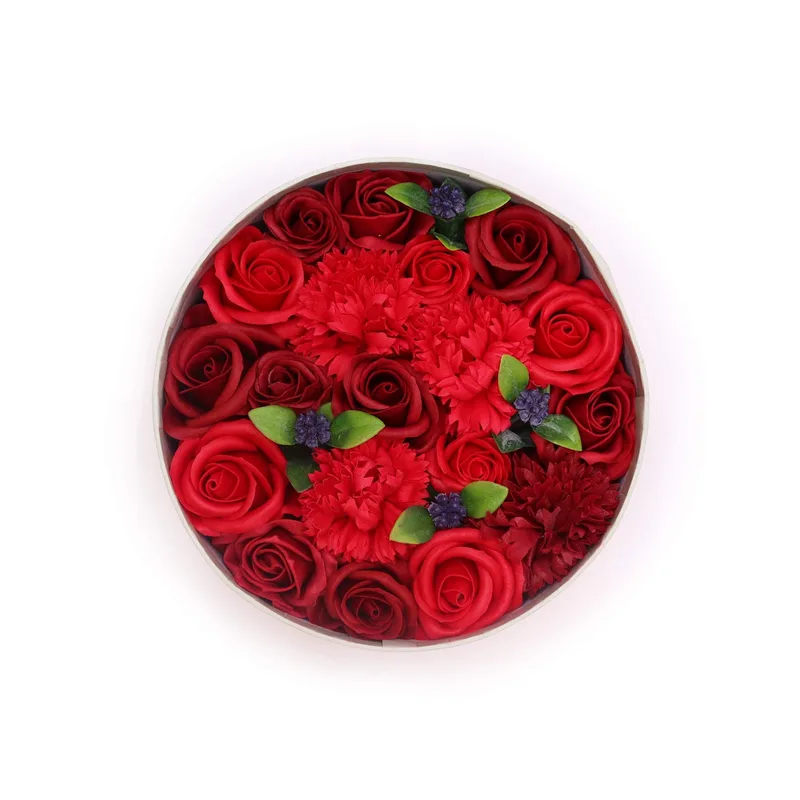 Round Scatola Classic Red Roses