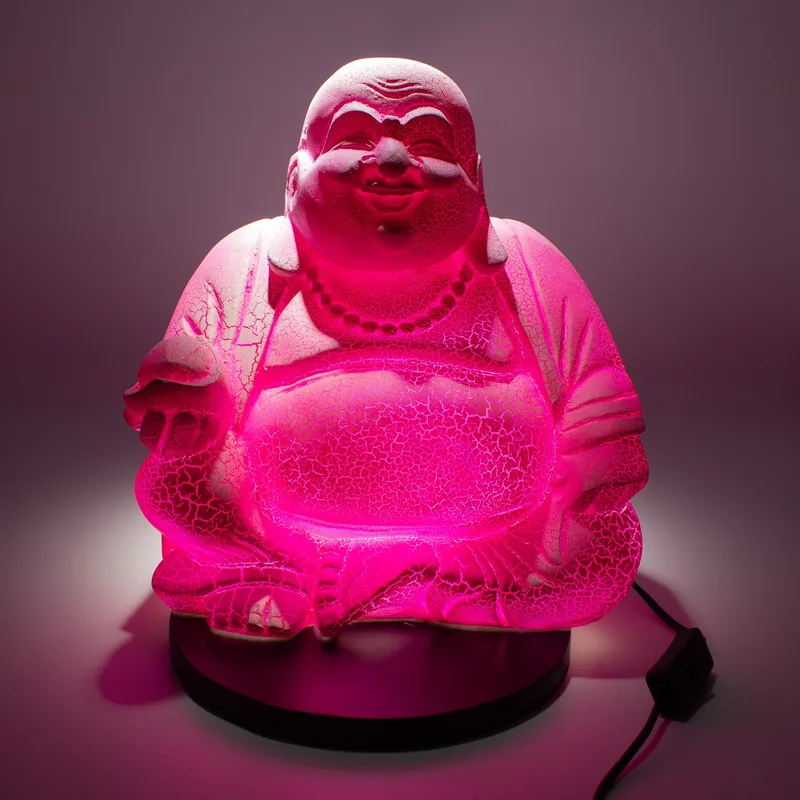 Laughing Buddha Lamp Dragonfruit - Round Stand — foto 2