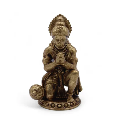 Brass Miniature Gods Hanuman 36mm — foto 3