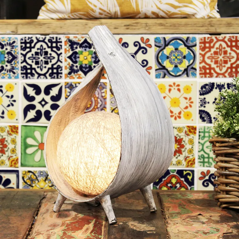 Naturale Coconut Lamp Greywash Wrapover — foto 2