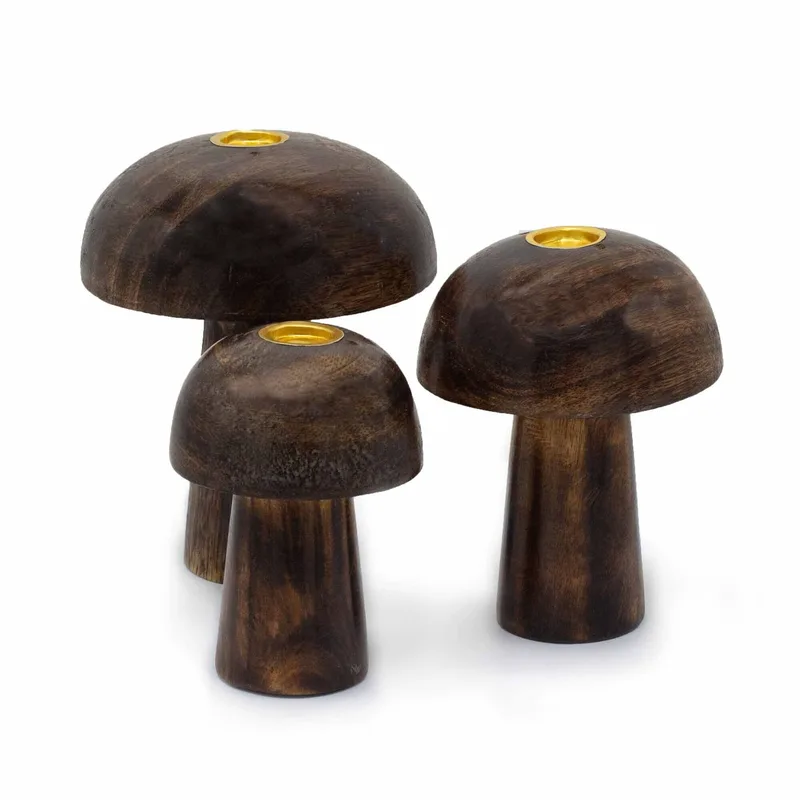 Set of 3 Incenso Cone Mushrooms — foto 3