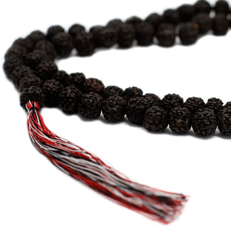 108 Rudraksha Mala - Dark — foto 5