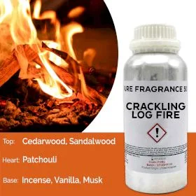 Crackling Log Fire Puro Profumo Olio 500ml — foto 5