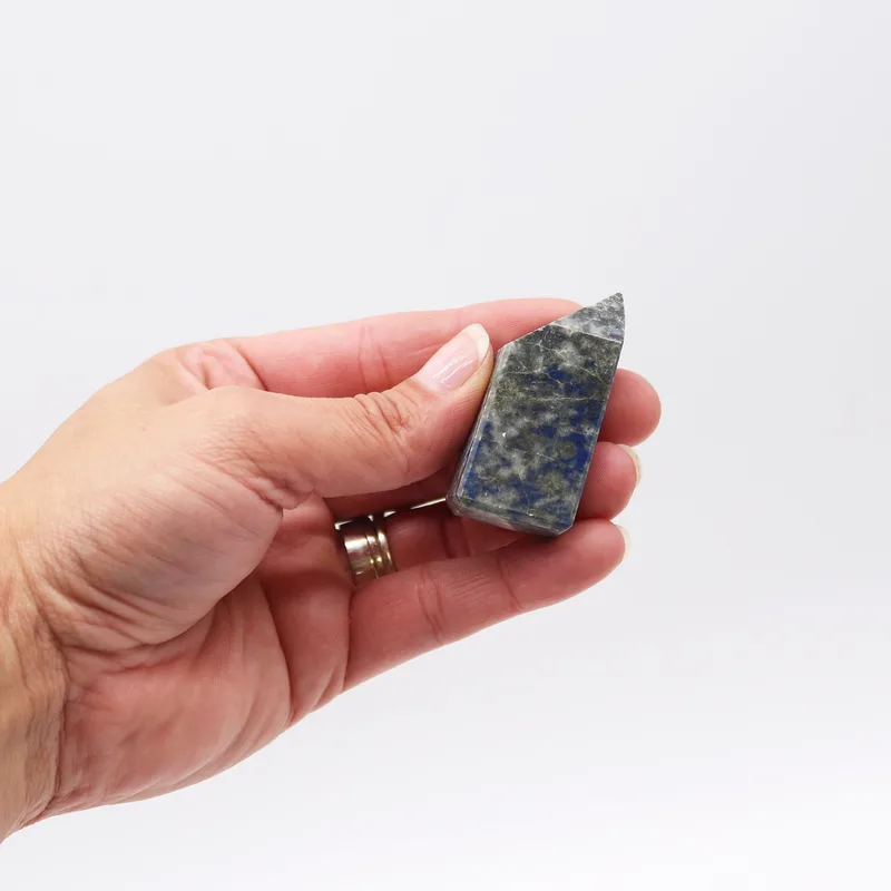 Gemstone Points approx 6cm Afghan Lapis — foto 1
