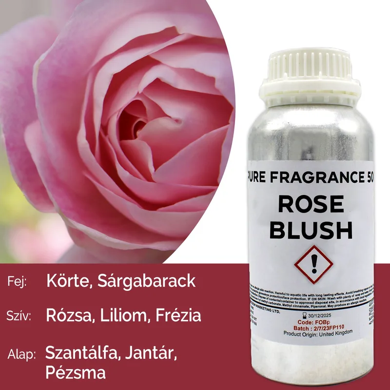 Rosa Blush Puro Profumo Olio 500ml — foto 6